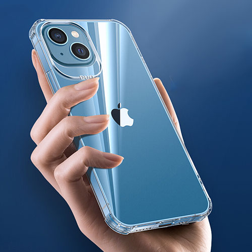 Ultra-thin Transparent TPU Soft Case T02 for Apple iPhone 14 Plus Clear