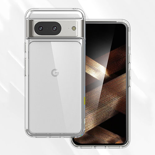 Ultra-thin Transparent TPU Soft Case T02 for Google Pixel 8 5G Clear