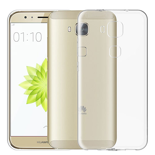 Ultra-thin Transparent TPU Soft Case T02 for Huawei G7 Plus Clear