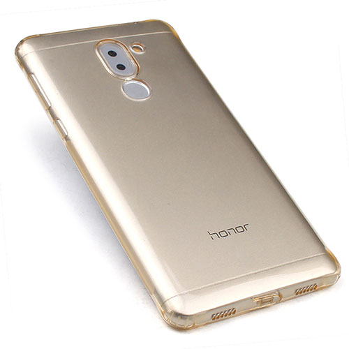 Ultra-thin Transparent TPU Soft Case T02 for Huawei GR5 (2017) Gold