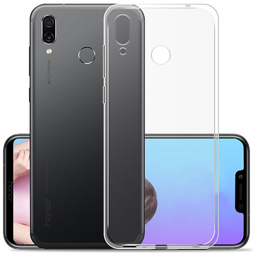 Ultra-thin Transparent TPU Soft Case T02 for Huawei Honor Play Clear