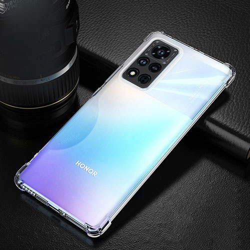 Ultra-thin Transparent TPU Soft Case T02 for Huawei Honor V40 5G Clear