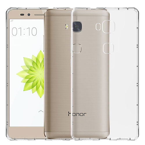 Ultra-thin Transparent TPU Soft Case T02 for Huawei Honor X5 Clear