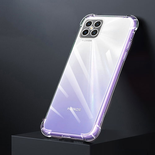 Ultra-thin Transparent TPU Soft Case T02 for Huawei Nova 8 SE 4G Clear