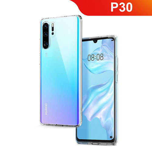 Ultra-thin Transparent TPU Soft Case T02 for Huawei P30 Pro New Edition Clear