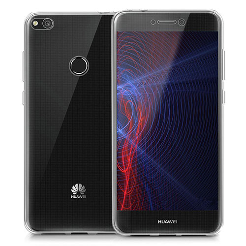 Ultra-thin Transparent TPU Soft Case T02 for Huawei P8 Lite (2017) Clear