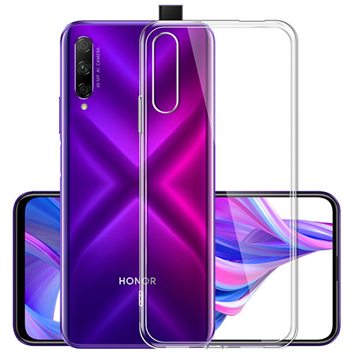 Ultra-thin Transparent TPU Soft Case T02 for Huawei Y9s Clear