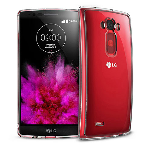 Ultra-thin Transparent TPU Soft Case T02 for LG G Flex 2 Clear