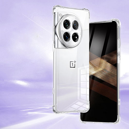 Ultra-thin Transparent TPU Soft Case T02 for OnePlus 12 5G Clear