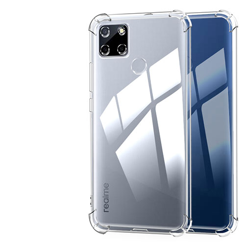 Ultra-thin Transparent TPU Soft Case T02 for Realme C25S Clear