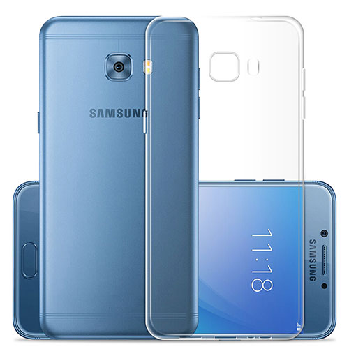 Ultra-thin Transparent TPU Soft Case T02 for Samsung Galaxy C5 Pro C5010 Clear