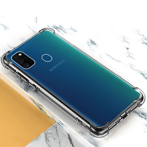 Ultra-thin Transparent TPU Soft Case T02 for Samsung Galaxy M30s Clear