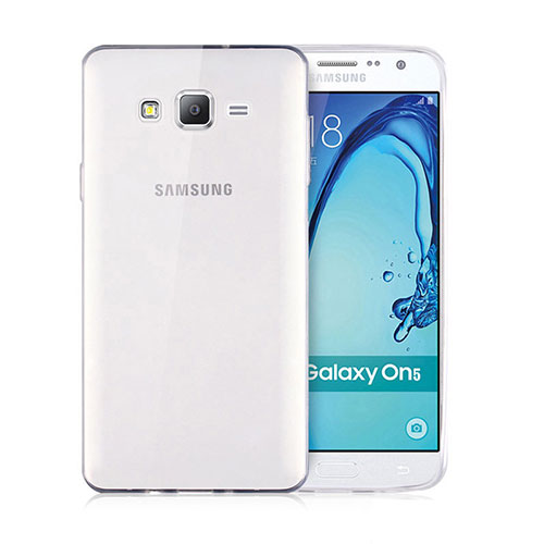 Ultra-thin Transparent TPU Soft Case T02 for Samsung Galaxy On5 Pro Clear