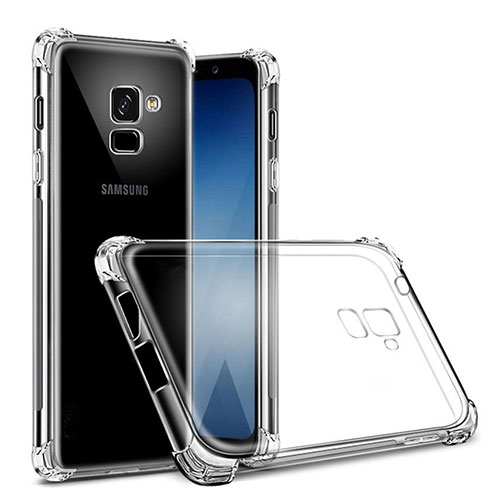 Ultra-thin Transparent TPU Soft Case T02 for Samsung Galaxy On6 (2018) J600F J600G Clear