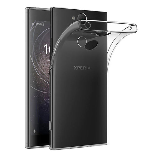 Ultra-thin Transparent TPU Soft Case T02 for Sony Xperia XA2 Clear