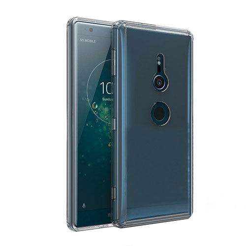 Ultra-thin Transparent TPU Soft Case T02 for Sony Xperia XZ2 Clear