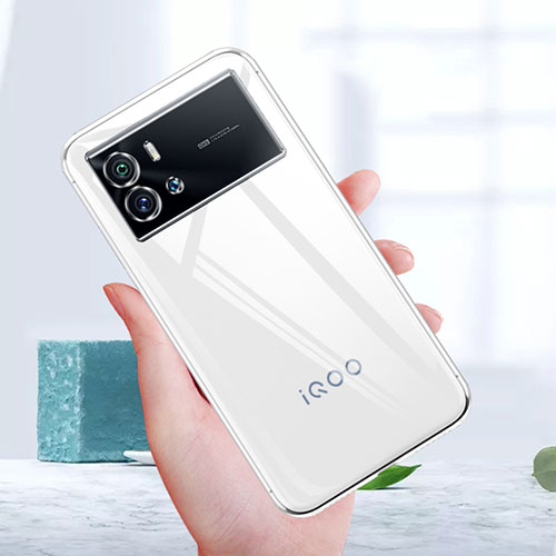 Ultra-thin Transparent TPU Soft Case T02 for Vivo iQOO 9 Pro 5G Clear