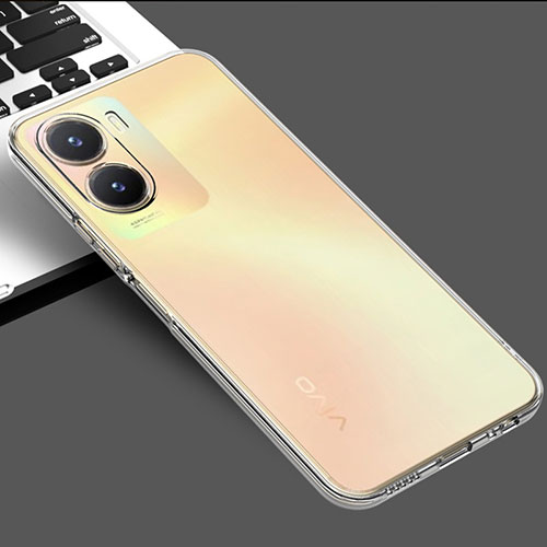 Ultra-thin Transparent TPU Soft Case T02 for Vivo iQOO Z7i 5G Clear