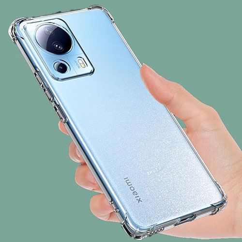 Ultra-thin Transparent TPU Soft Case T02 for Xiaomi Mi 13 Lite 5G Clear
