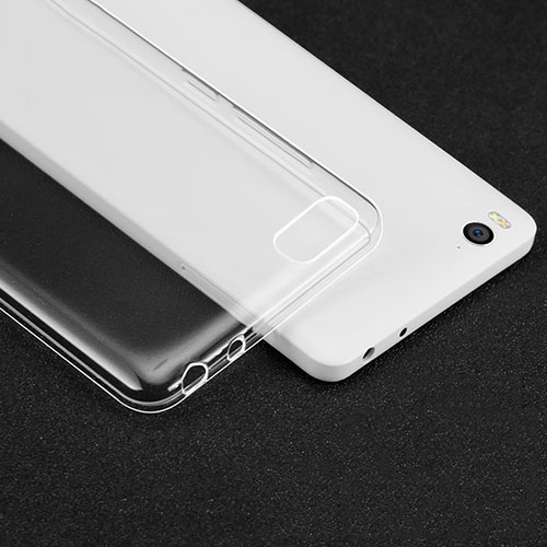 Ultra-thin Transparent TPU Soft Case T02 for Xiaomi Mi 4C Clear