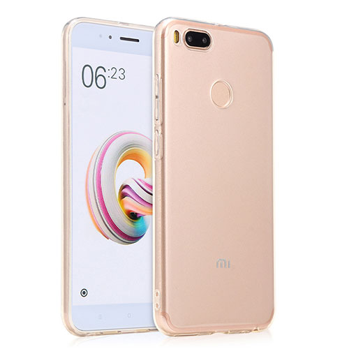 Ultra-thin Transparent TPU Soft Case T02 for Xiaomi Mi A1 Clear