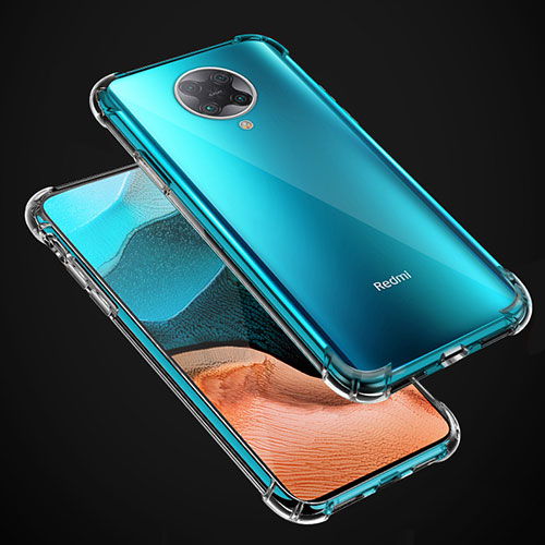 Ultra-thin Transparent TPU Soft Case T02 for Xiaomi Poco F2 Pro Clear