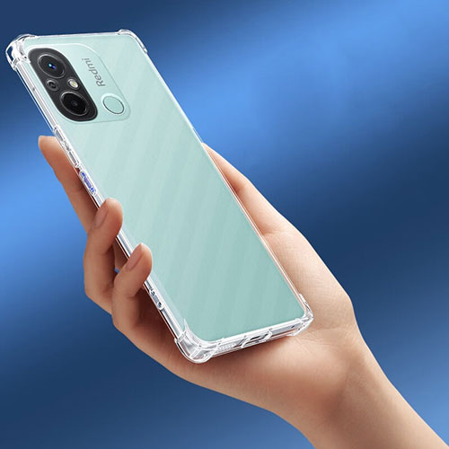 Ultra-thin Transparent TPU Soft Case T02 for Xiaomi Redmi 11A 4G Clear