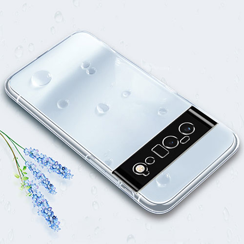 Ultra-thin Transparent TPU Soft Case T03 for Google Pixel 6 Pro 5G Clear