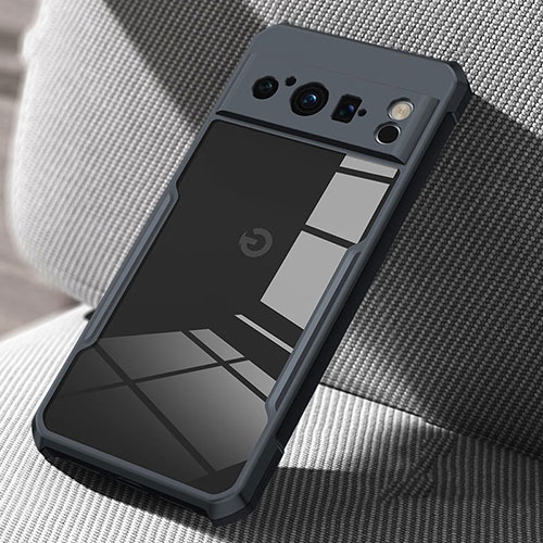 Ultra-thin Transparent TPU Soft Case T03 for Google Pixel 8 Pro 5G Black