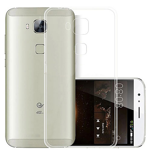 Ultra-thin Transparent TPU Soft Case T03 for Huawei G7 Plus Clear