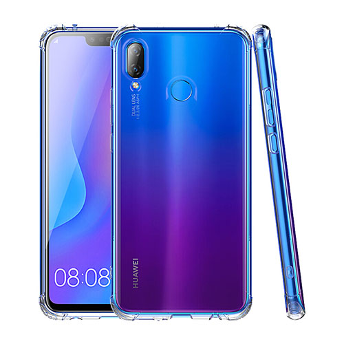 Ultra-thin Transparent TPU Soft Case T03 for Huawei P Smart+ Plus Clear