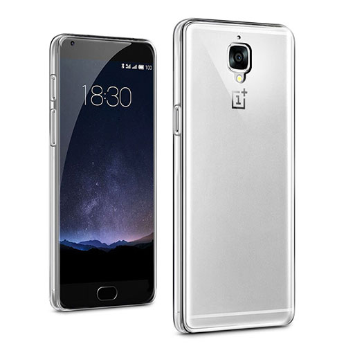 Ultra-thin Transparent TPU Soft Case T03 for OnePlus 3 Clear