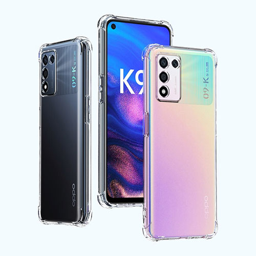 Ultra-thin Transparent TPU Soft Case T03 for Realme Q3t 5G Clear