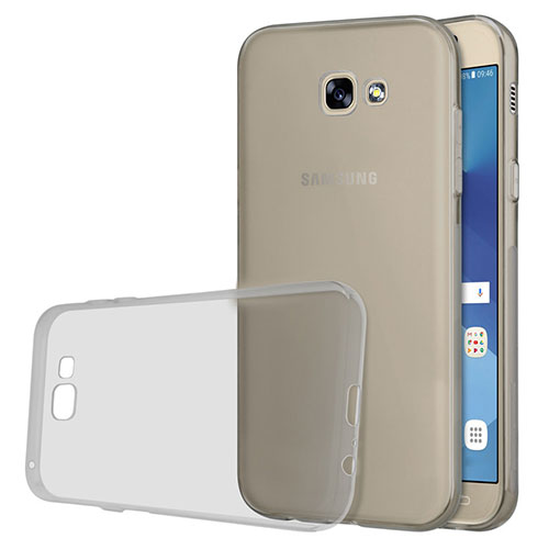 Ultra-thin Transparent TPU Soft Case T03 for Samsung Galaxy A5 (2017) Duos Gray