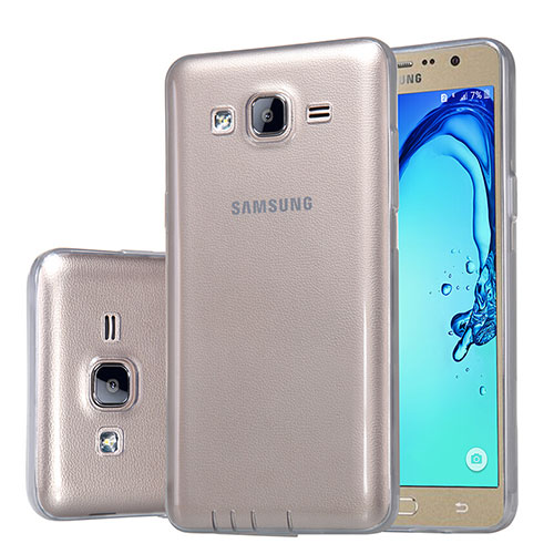 Ultra-thin Transparent TPU Soft Case T03 for Samsung Galaxy On5 Pro Gray