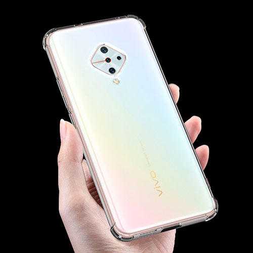 Ultra-thin Transparent TPU Soft Case T03 for Vivo X50 Lite Clear