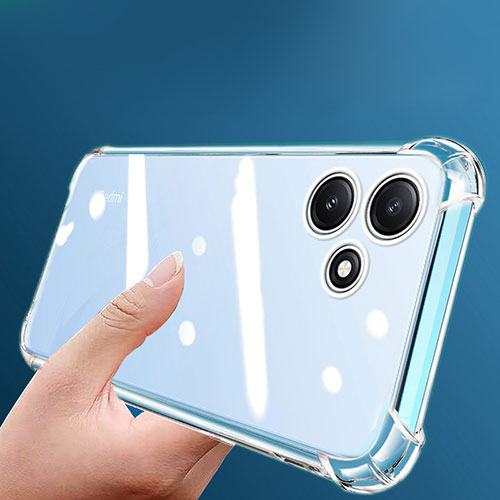 Ultra-thin Transparent TPU Soft Case T03 for Xiaomi Poco M6 Pro 5G Clear