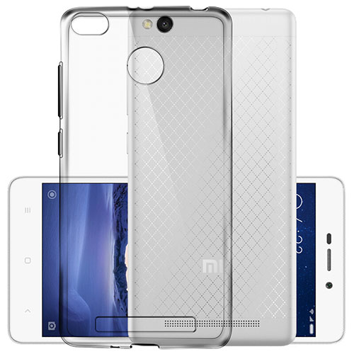 Ultra-thin Transparent TPU Soft Case T03 for Xiaomi Redmi 3S Prime Clear