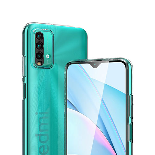 Ultra-thin Transparent TPU Soft Case T03 for Xiaomi Redmi 9 Power Clear