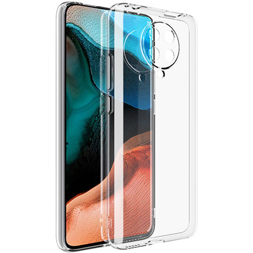 Ultra-thin Transparent TPU Soft Case T03 for Xiaomi Redmi K30 Pro 5G Clear