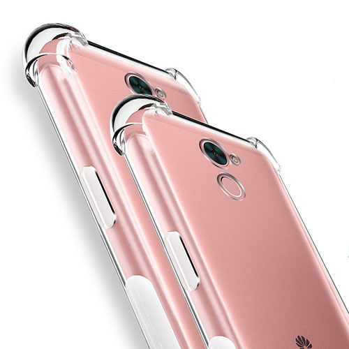 Ultra-thin Transparent TPU Soft Case T04 for Huawei Enjoy 7 Plus Clear