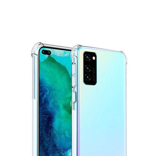 Ultra-thin Transparent TPU Soft Case T04 for Huawei Honor View 30 Pro 5G Clear