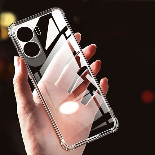 Ultra-thin Transparent TPU Soft Case T04 for Huawei Honor X50i 5G Clear