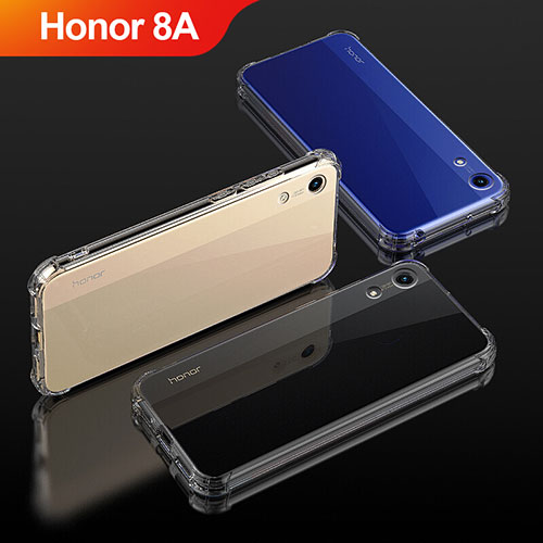Ultra-thin Transparent TPU Soft Case T04 for Huawei Y6 Prime (2019) Clear