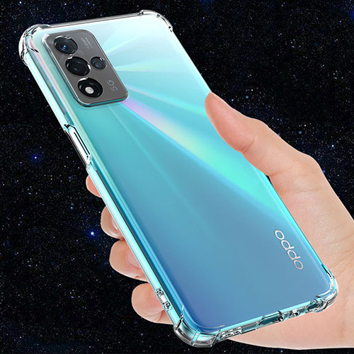 Ultra-thin Transparent TPU Soft Case T04 for Oppo A93s 5G Clear