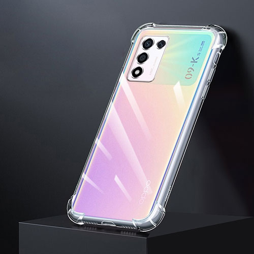 Ultra-thin Transparent TPU Soft Case T04 for Realme Q3t 5G Clear