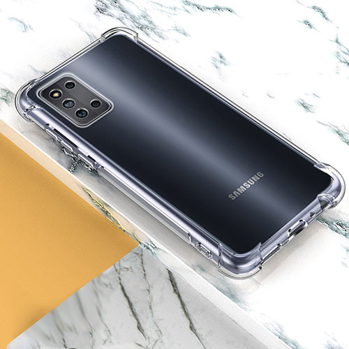 Ultra-thin Transparent TPU Soft Case T04 for Samsung Galaxy F52 5G Clear