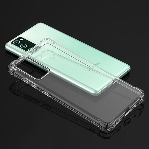 Ultra-thin Transparent TPU Soft Case T04 for Samsung Galaxy S20 FE 5G Clear