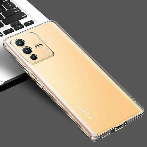 Ultra-thin Transparent TPU Soft Case T04 for Vivo V23 5G Clear