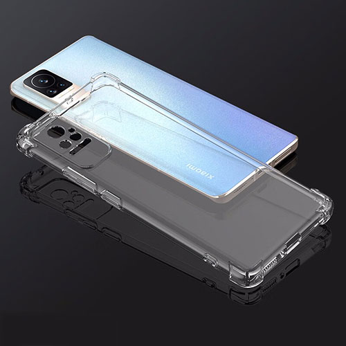 Ultra-thin Transparent TPU Soft Case T04 for Xiaomi Civi 1S 5G Clear